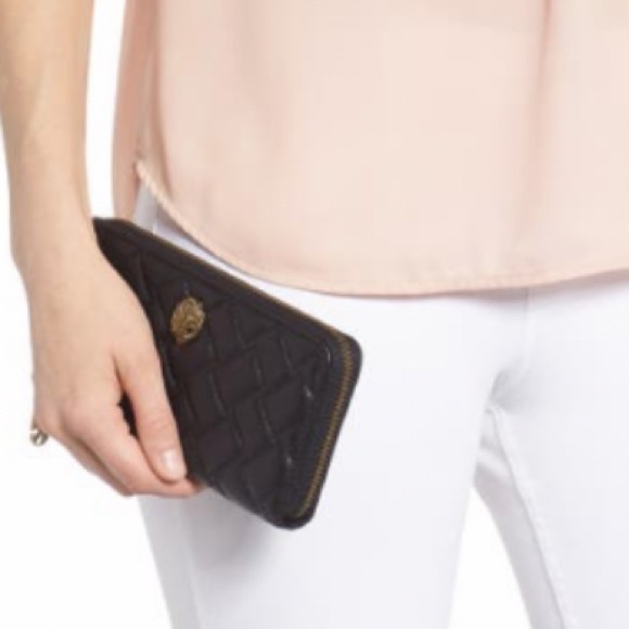 Kurt Geiger Handbags - Kurt Geiger London Eagle Leather Zip Around Wallet 7 ½"W x 4'H x 1"D.New limited
